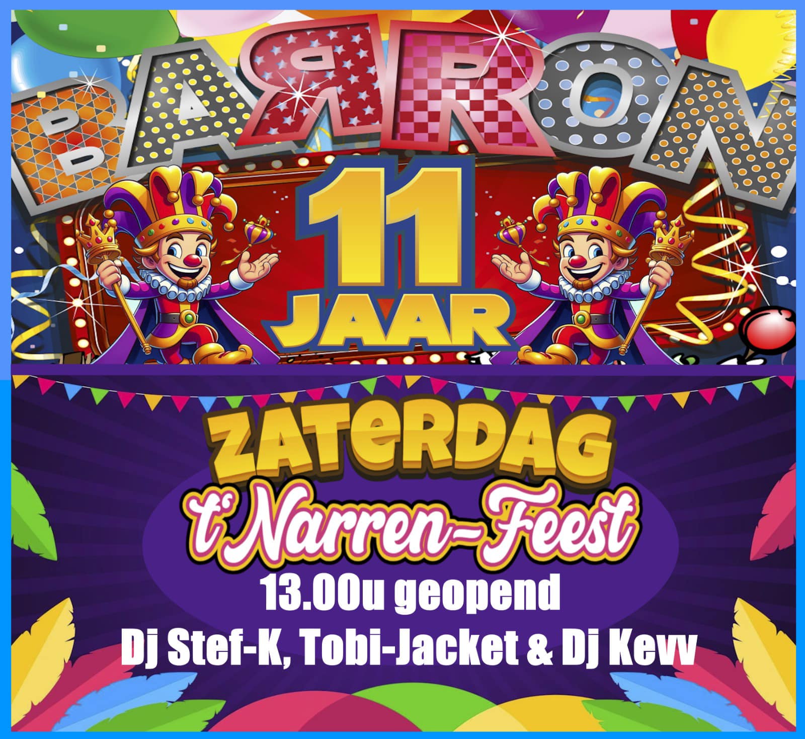 01-03-2025 • Barron Valkenswaard • ’t Narren-Feest